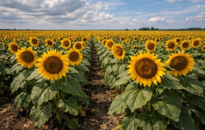 Вирощування соняшнику 2026: як обрати технологію, гібрид і норму висіву