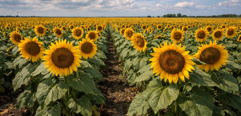 Вирощування соняшнику 2026: як обрати технологію, гібрид і норму висіву