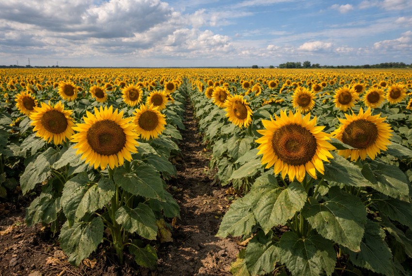 Вирощування соняшнику 2026: як обрати технологію, гібрид і норму висіву