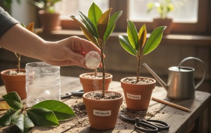Як посадити магнолію з гілочки: покрокова інструкція
