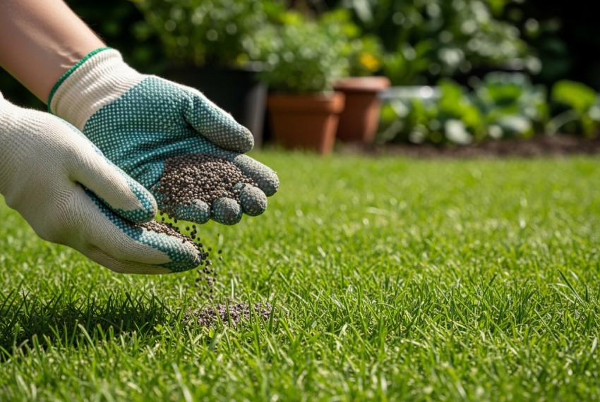 Весняне підживлення газону та декоративних рослин: що, коли і як вносити