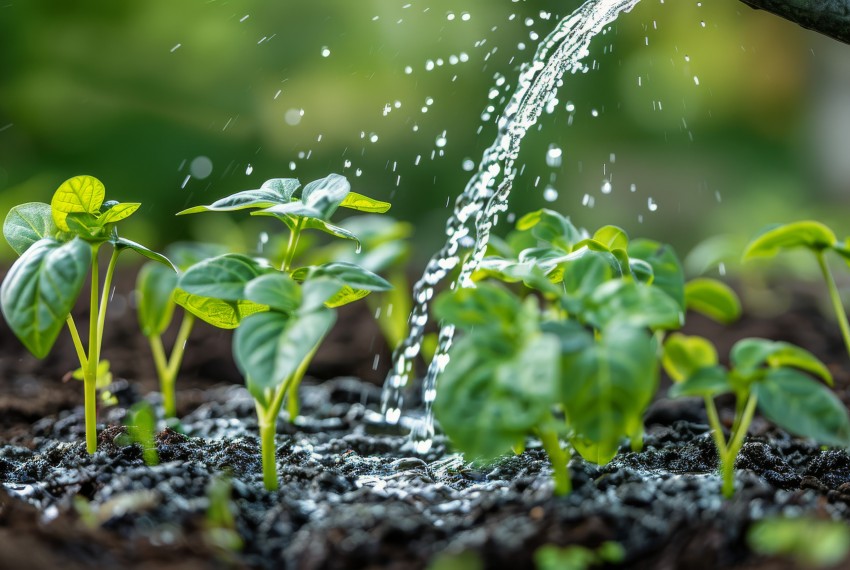 Як правильно організувати полив рослин на ділянці