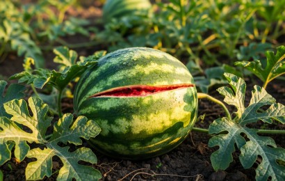 Чому тріскається кавун на грядці: причини та як запобігти?