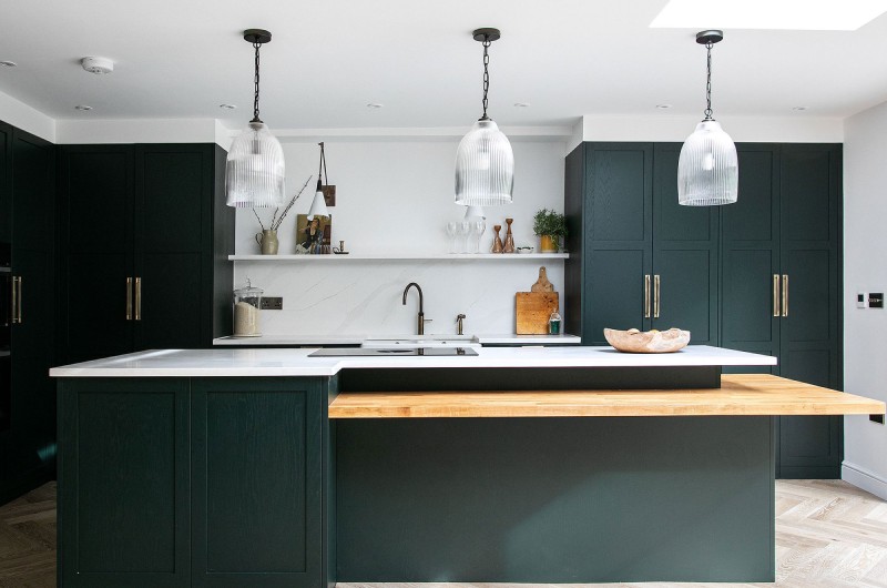 3. Дворівневий (багаторівневий) кухонний острів